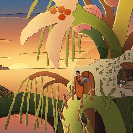 A SMALL GARDEN BY THE WINDOW